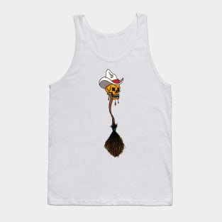 Cowboy witch ghost Tank Top